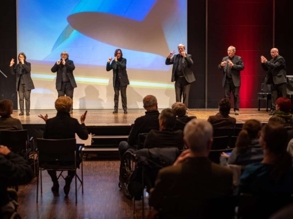 Gebärdenchor bei Mitgedacht 2018