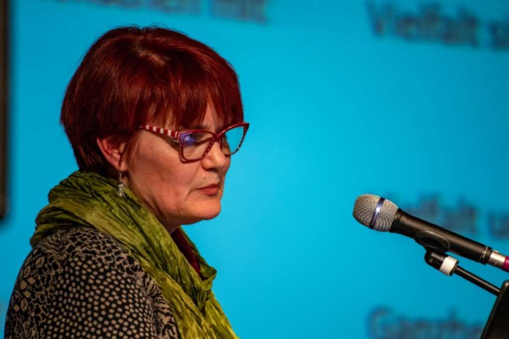 Barbara Vieweg, Vortrag zu Disability Mainstreaming beim int. Tag der Menschen mit Behinderung 2018