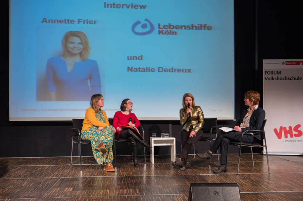 Interview Natalie Dedreux mit Annette Frier