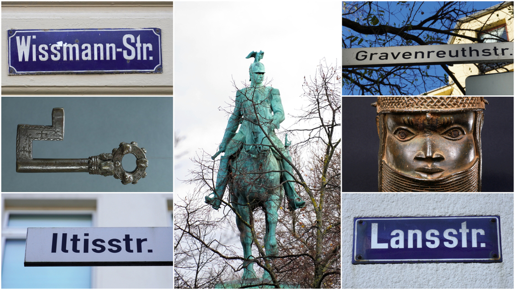 Postkoloniales Erbe Collage 2024