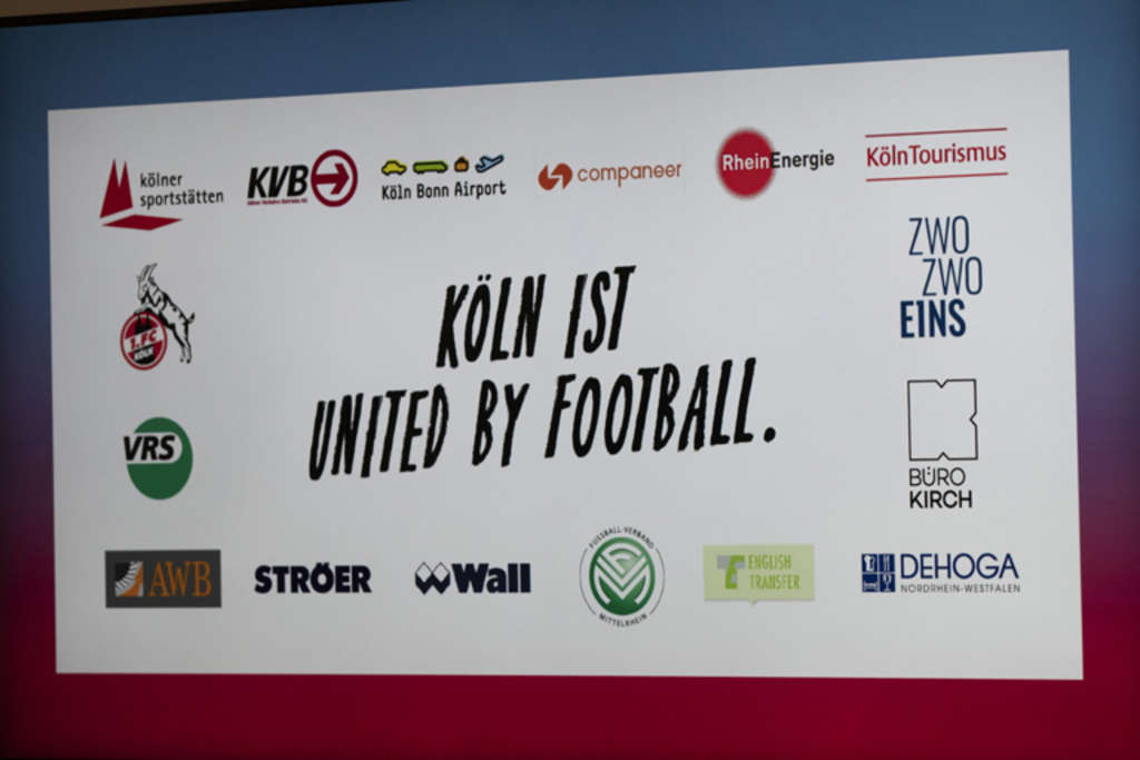 Logo United by Football