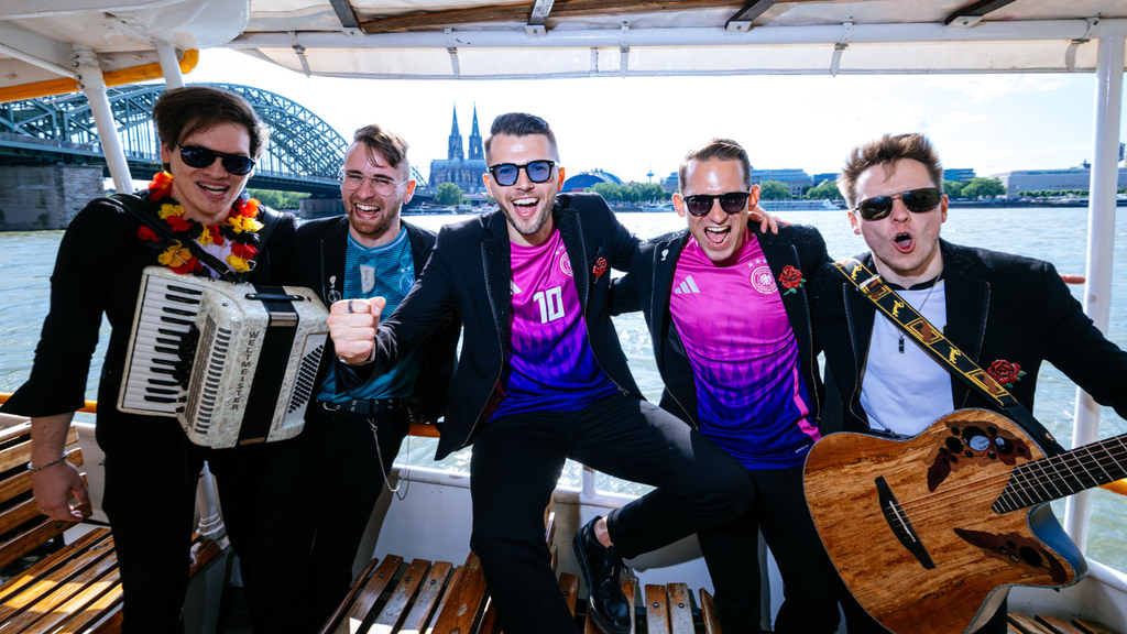 UEFA EURO 2024 Scharmöör auf der EM-Fähre