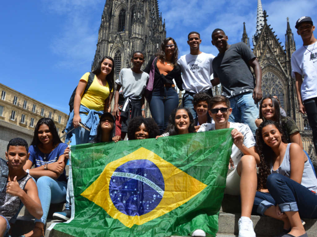Jugendliche aus Rio de Janeiro zu Gast in Köln