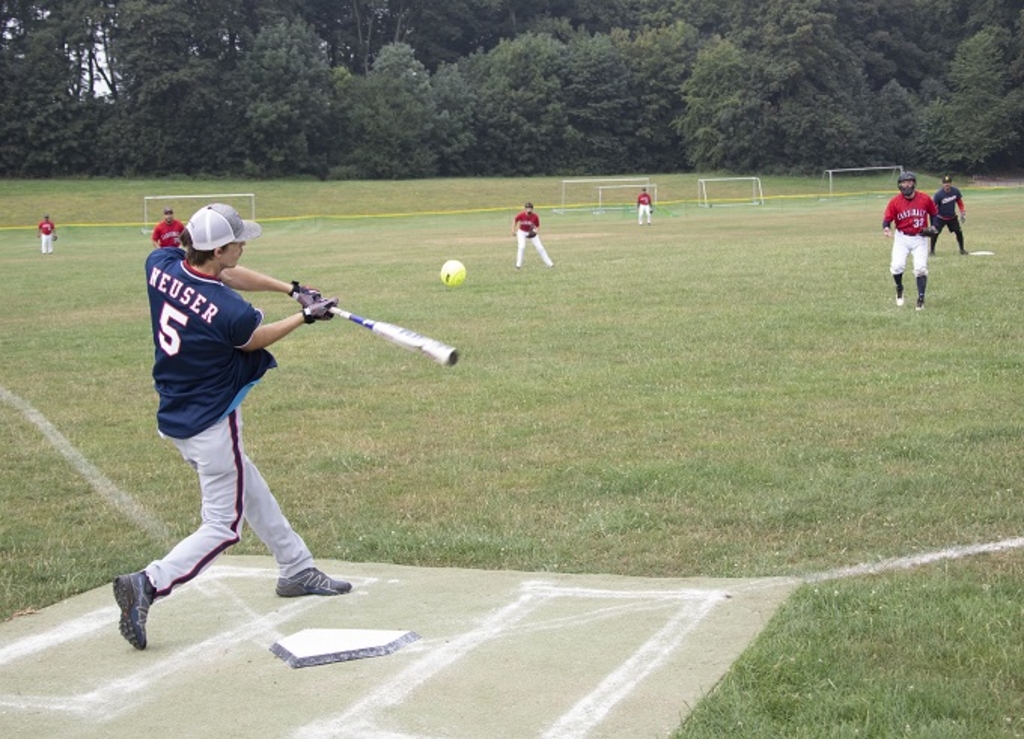 Slowpitch Spielszene