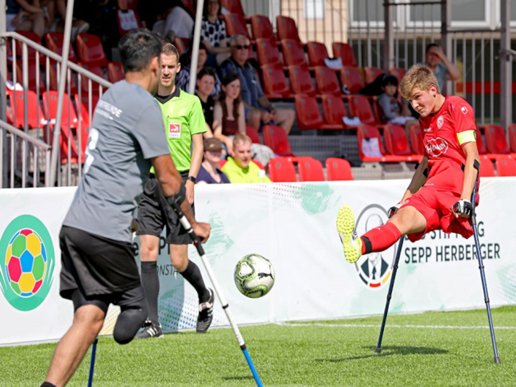 Inklusionstage - Szene Amputierten-Fußball