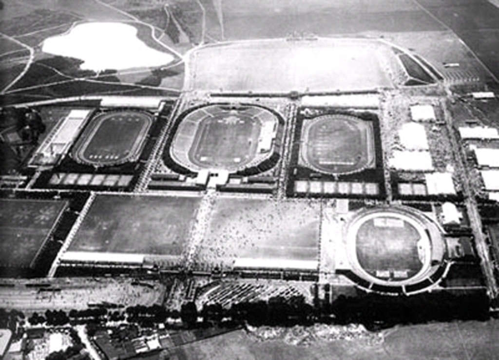 Sportpark Müngersdorf, historische Ansicht