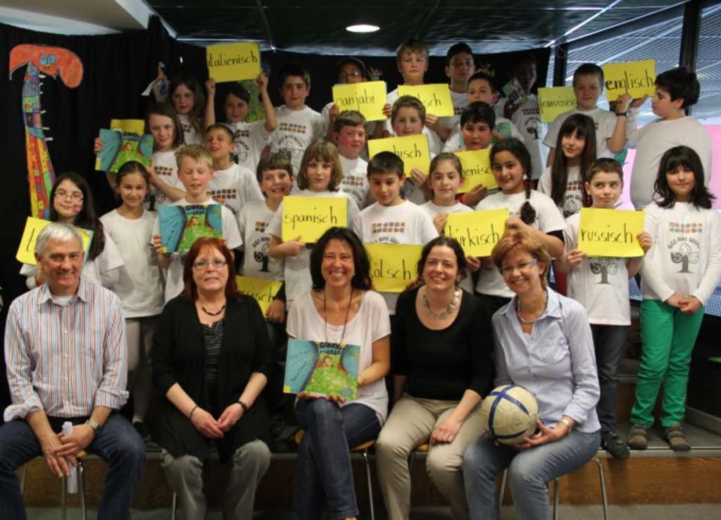 Gruppe Kinder in aller Welt