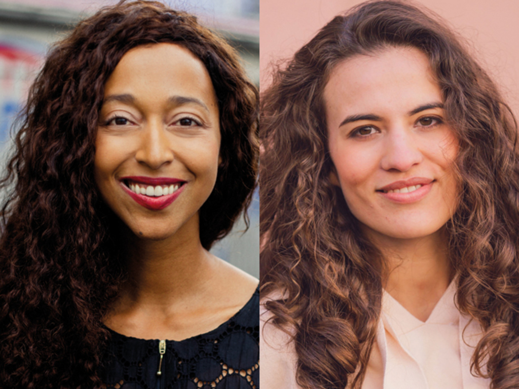Porträt von Melanie Raabe und Mona Ameziane