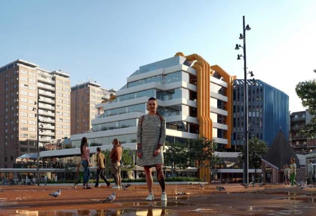 Frontansicht Bibliotheek Rotterdam