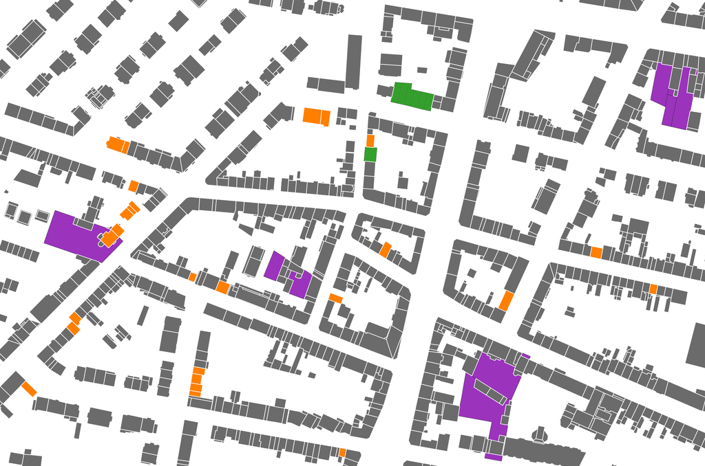 Das Bild zeigt einen beispielhaften Ausschnitt aus der Anwendung, Link auf Baupotenzialregister - Stadt Köln