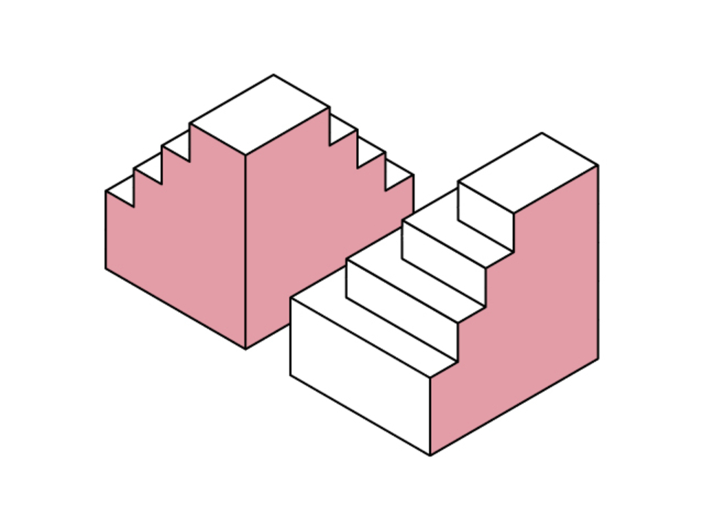 Die Grafik zeigt schematisch wie Gebäude mit unterschiedlichen Höhen und Maßstäben kombiniert werden können.