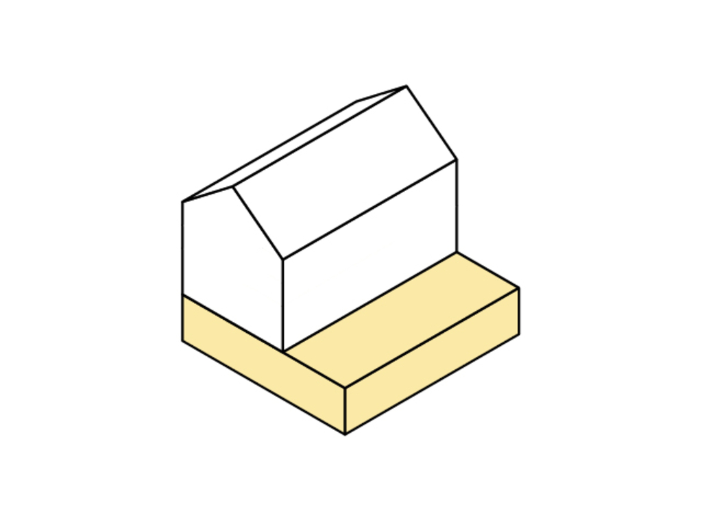 Die Grafik zeigt schematisch wie multifunktionale Freiräume aussehen können.