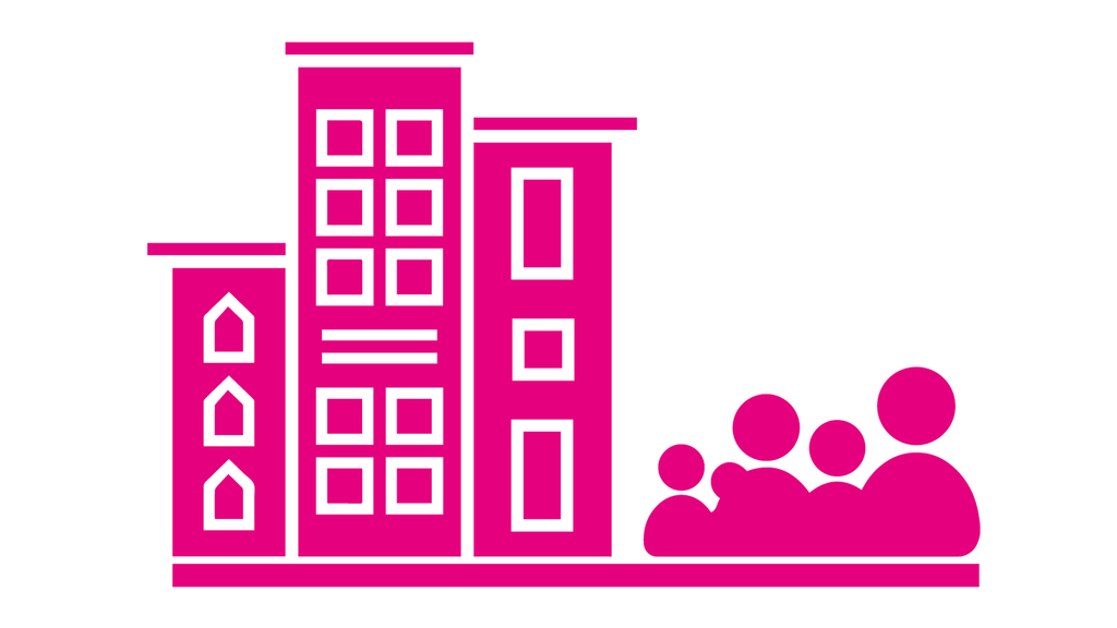 Grafik zum Thema Quartiere