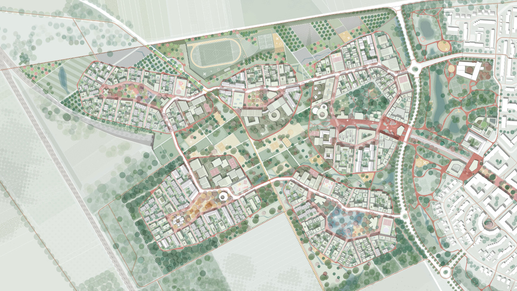 Lageplan Köln-Kreuzfeld, Stand Integrierte Planung 2023
