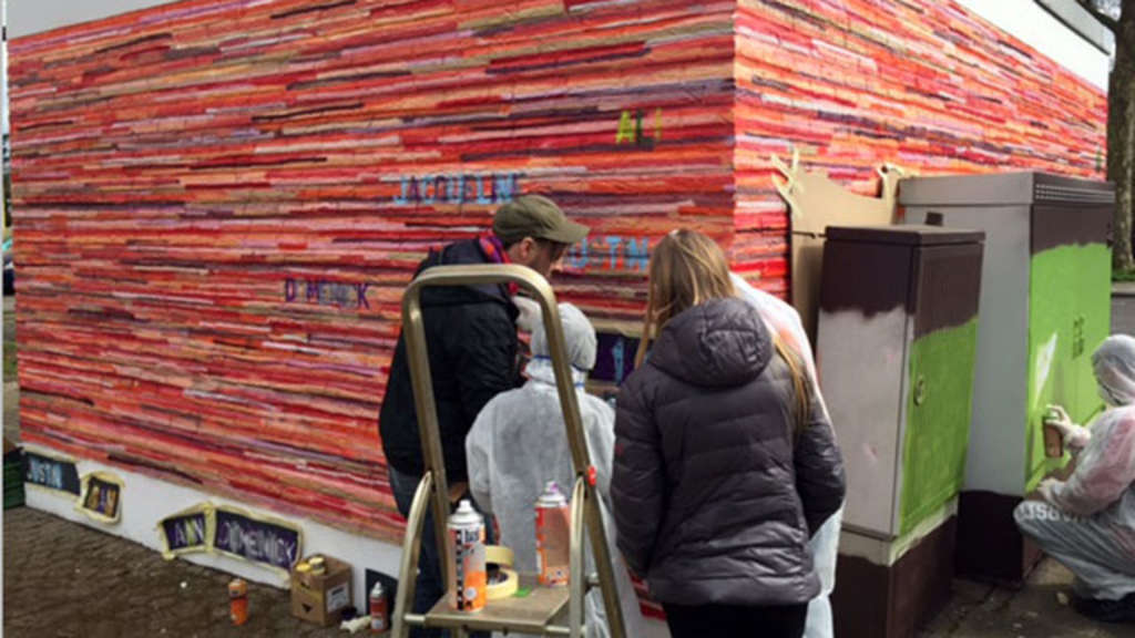 Graffitikunst in Lindweiler