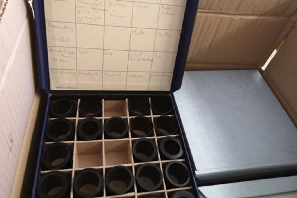 Eindrücke aus der Bibliotheca Hertziana: Fotorollen