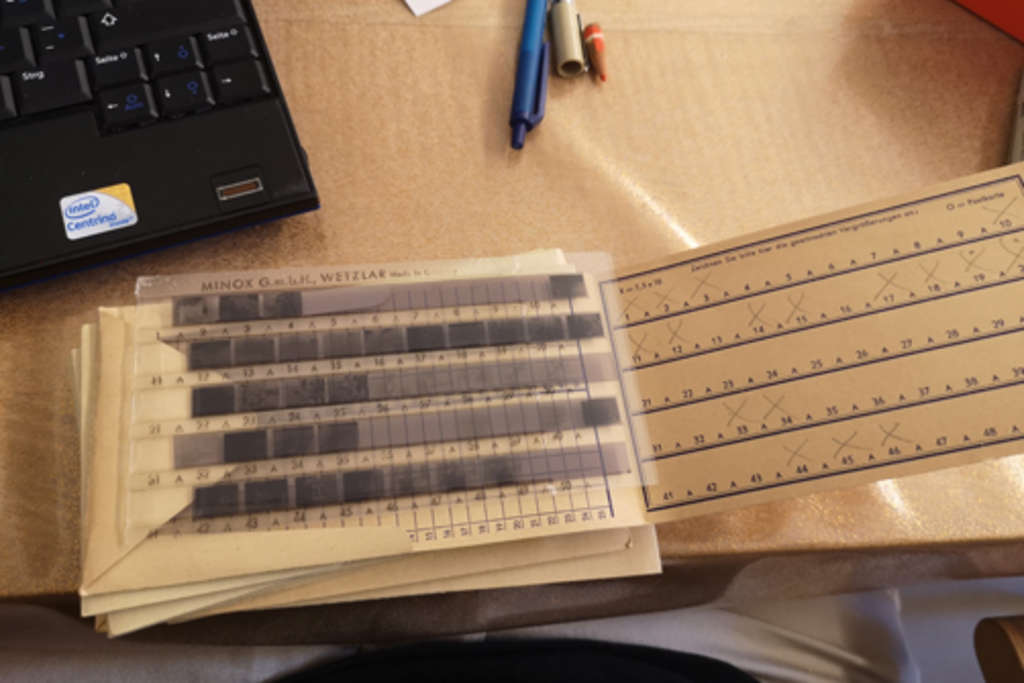 Eindrücke aus der Bibliotheca Hertziana: Negative