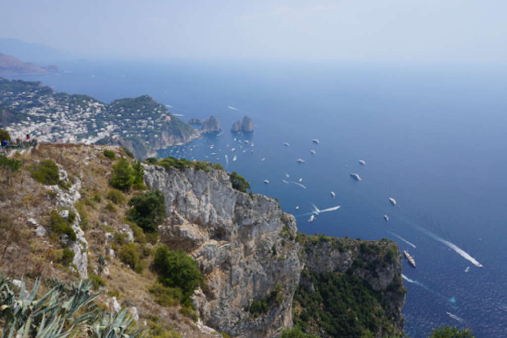 Capri - Sicht von Monte Solaro