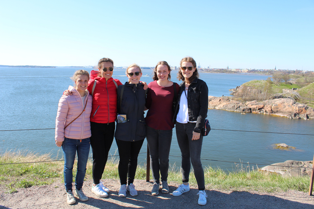 Finnland 18 - Gruppenfoto auf der Insel Nagu