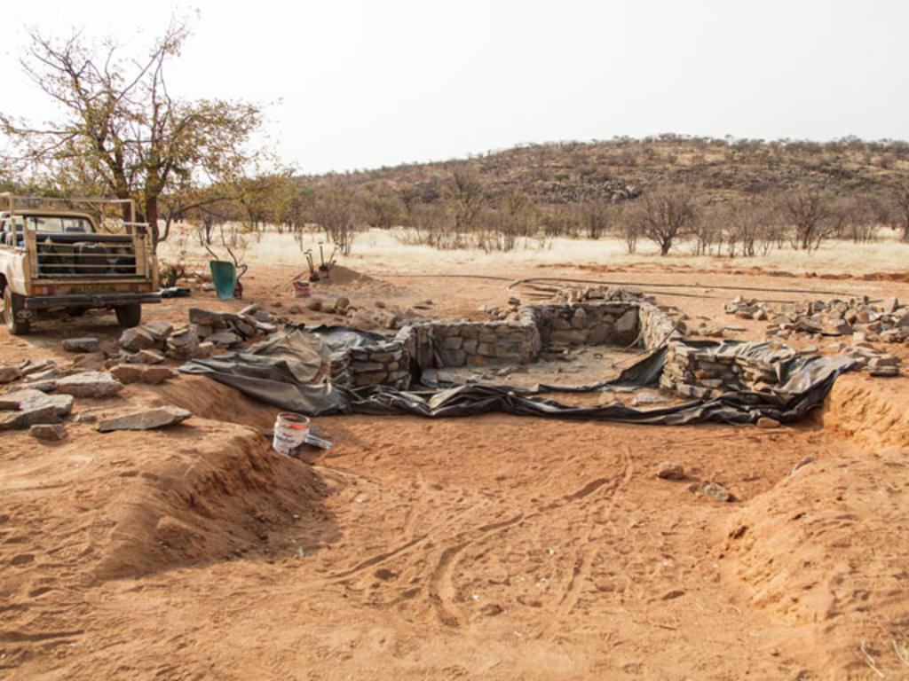 Die neue Erweiterung des Beckens