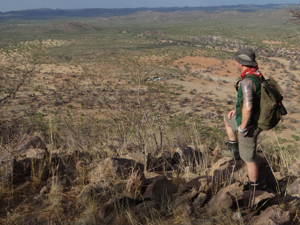 Namibia, Blick über das Tal