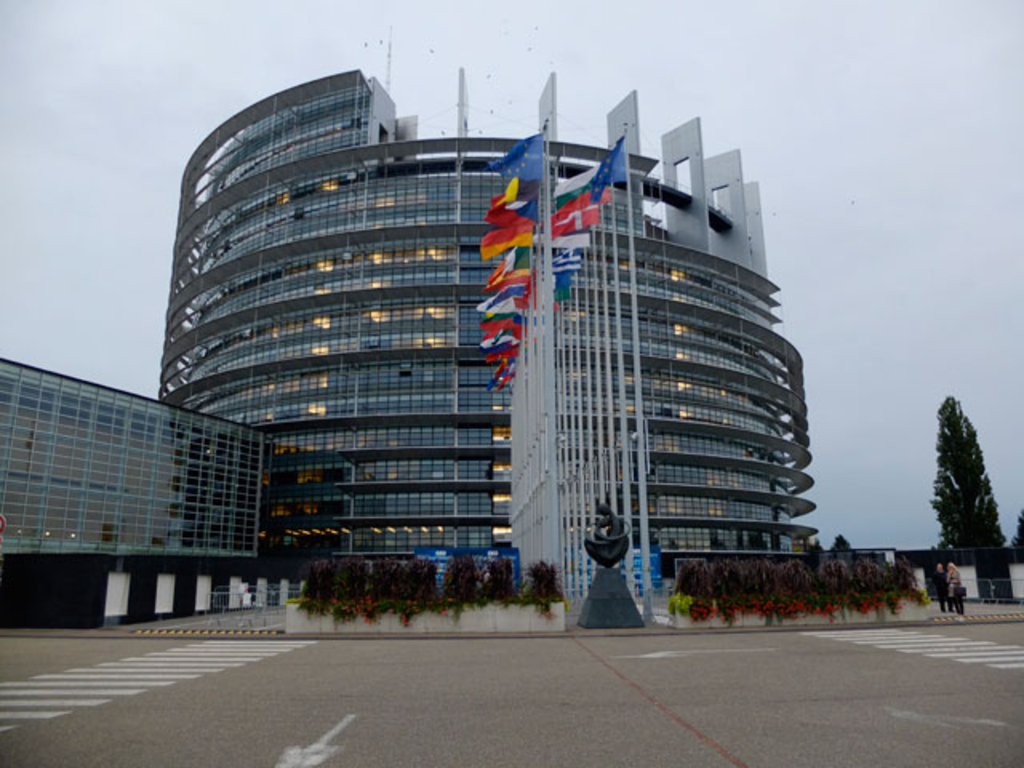 Parlamentsgebäude in Straßburg