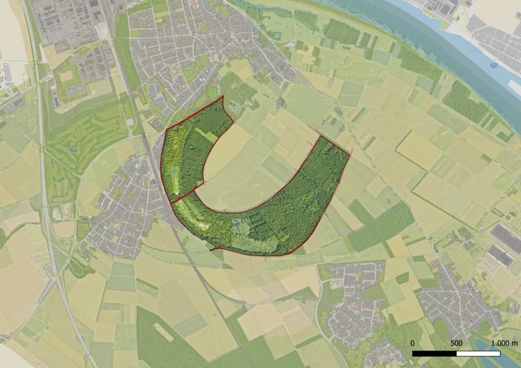 Übersichtskarte N3 Worringer Bruch