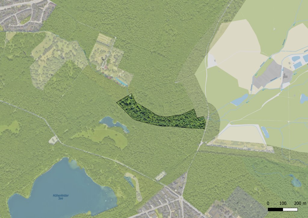 Übersichtskarte NSG 16 Oberer Mutzbach