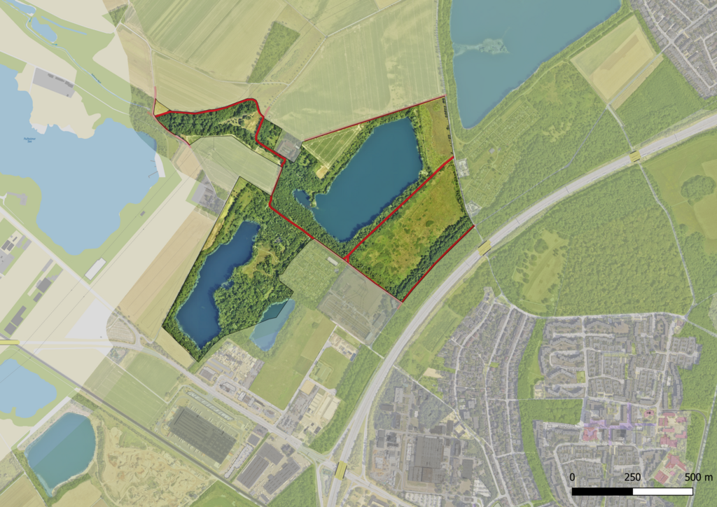 Übersichtskarte NSG 22 Baadenberger Senke, Stöckheimer See und Große Laache