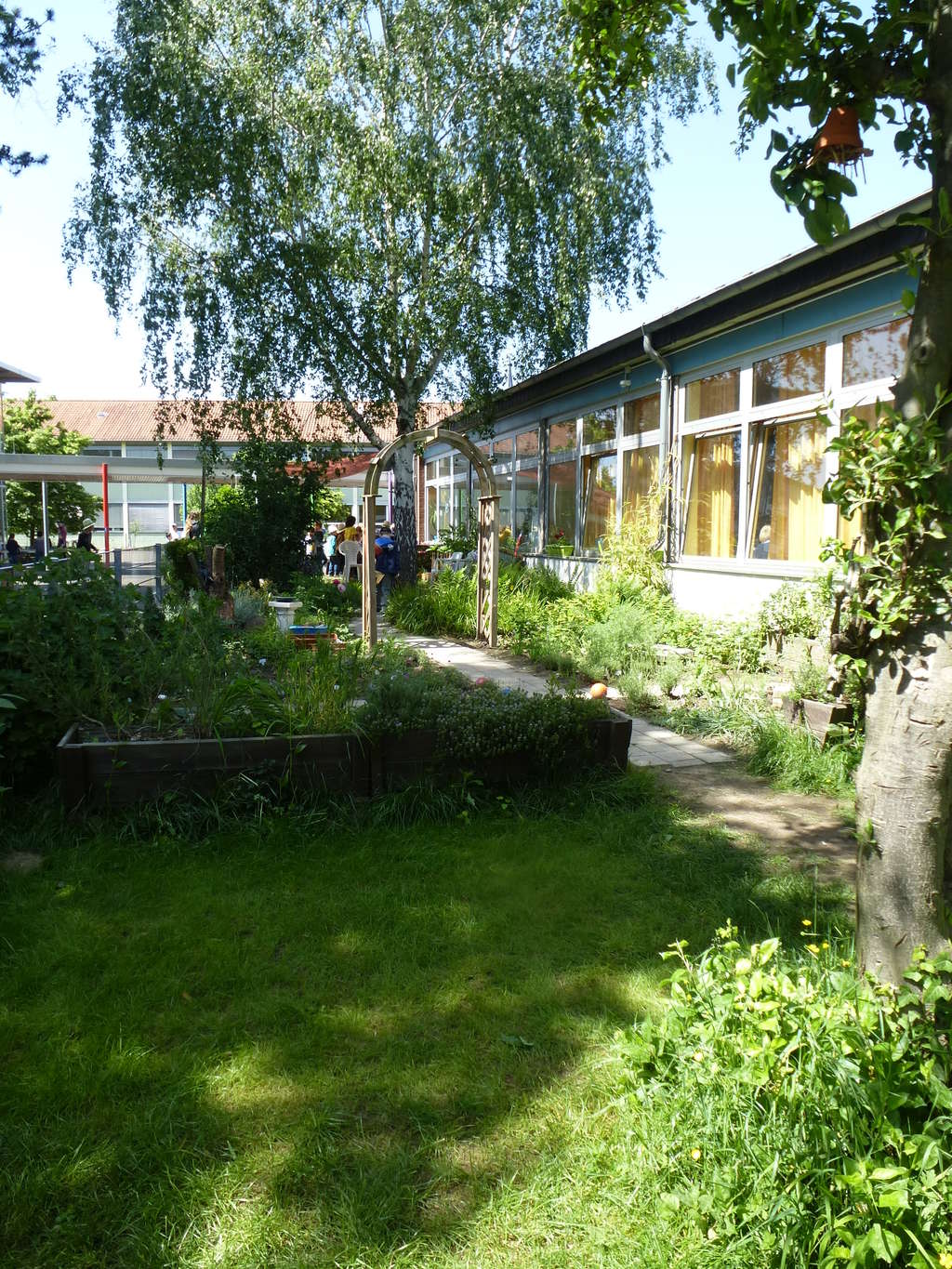 Schulgarten an der GGS Schmidtgasse