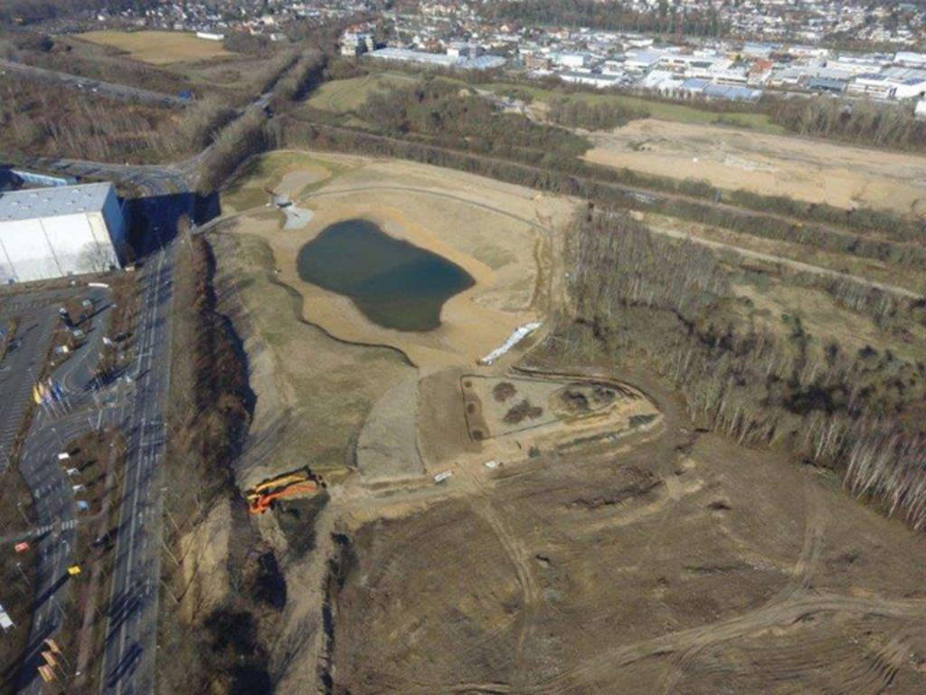 Luftbild Altdeponie Butzweilerstraße Nord in Köln-Ossendorf
