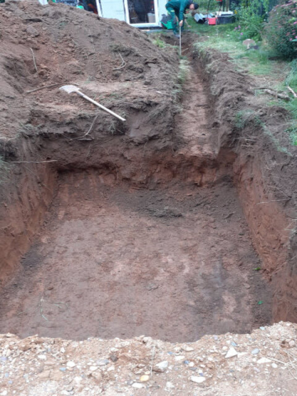 Vorbereitung Zisterne