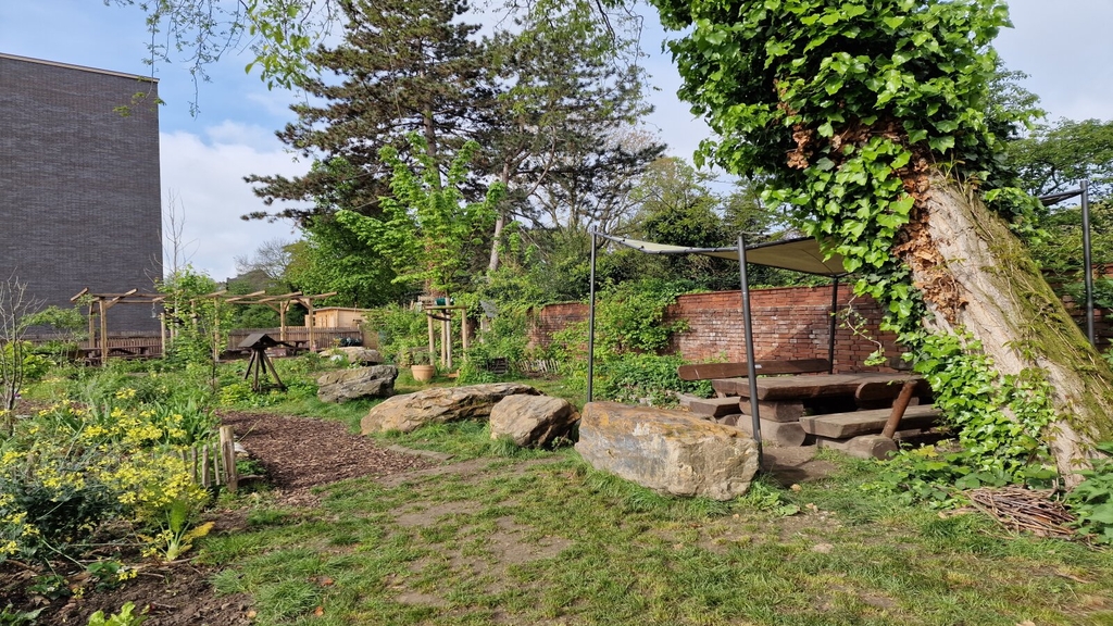 Naturnahes Schulgelände