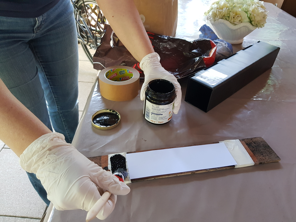 Spurentunnel Vorbereitung