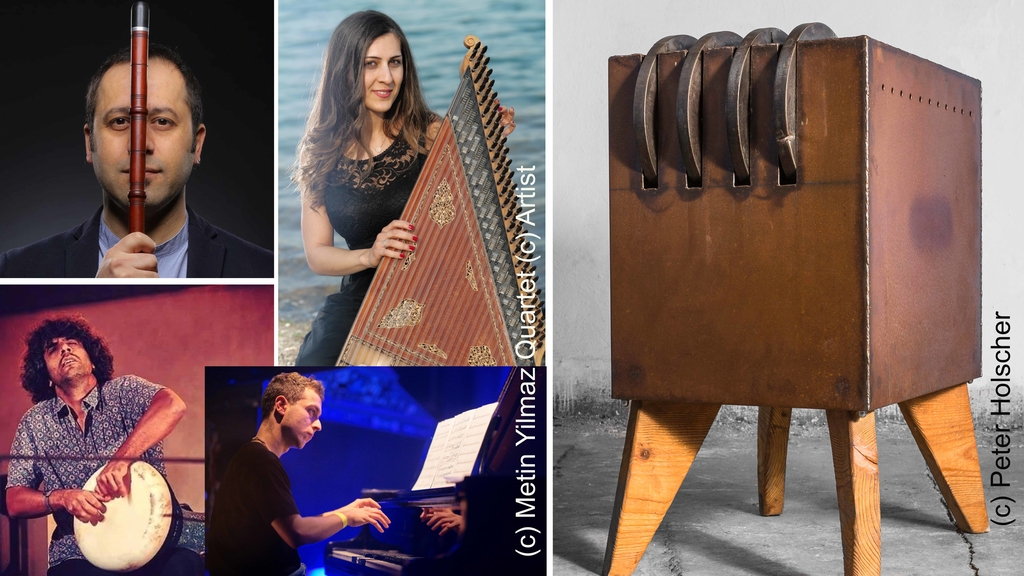 Metin Yilmaz Quartett und Klangskulptur