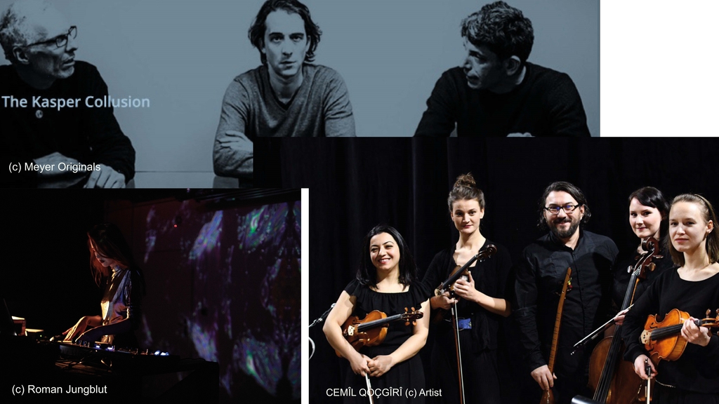 Kölner Bühnensommer: Isabelle Finou & The Kasper Collusion & AVÎAN Quartett feat. Cemîl Qoçgîrî