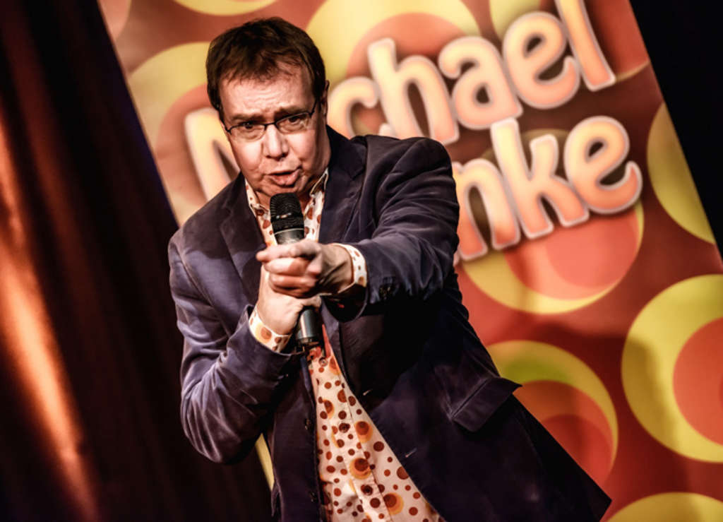 Michael Steinke mit Mikro