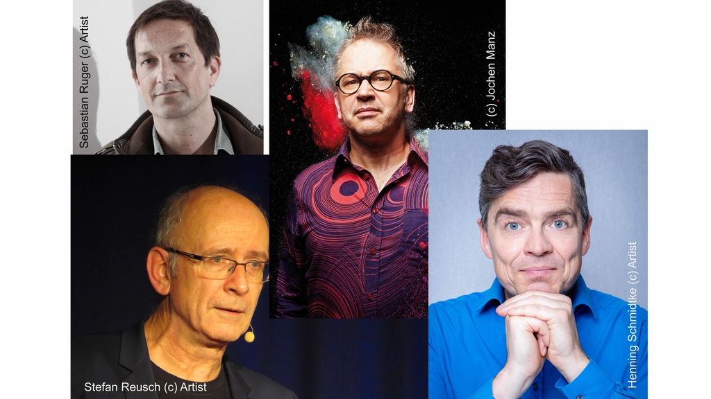 Robert Griess, Stefan Reusch, Sebastian Rüger und Henning Schmidtke