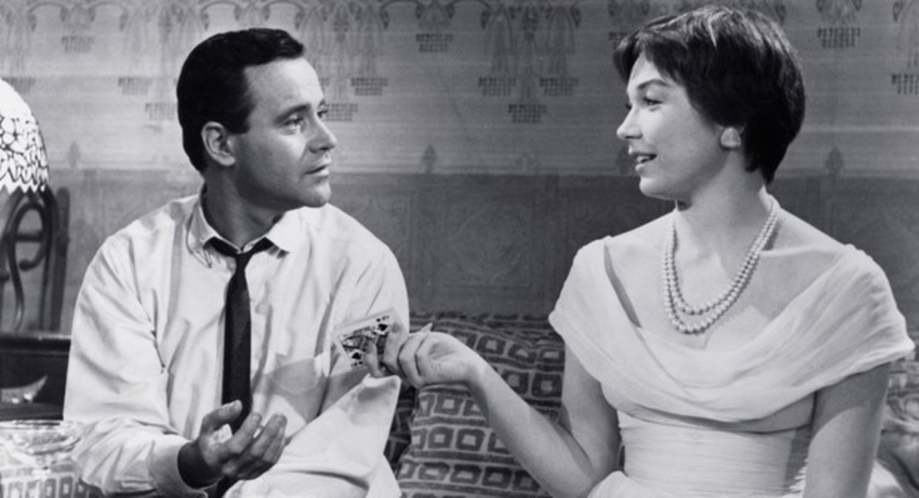 Schwarz weiß Foto, auf dem ein Mann und eine Frau zu sehen sind