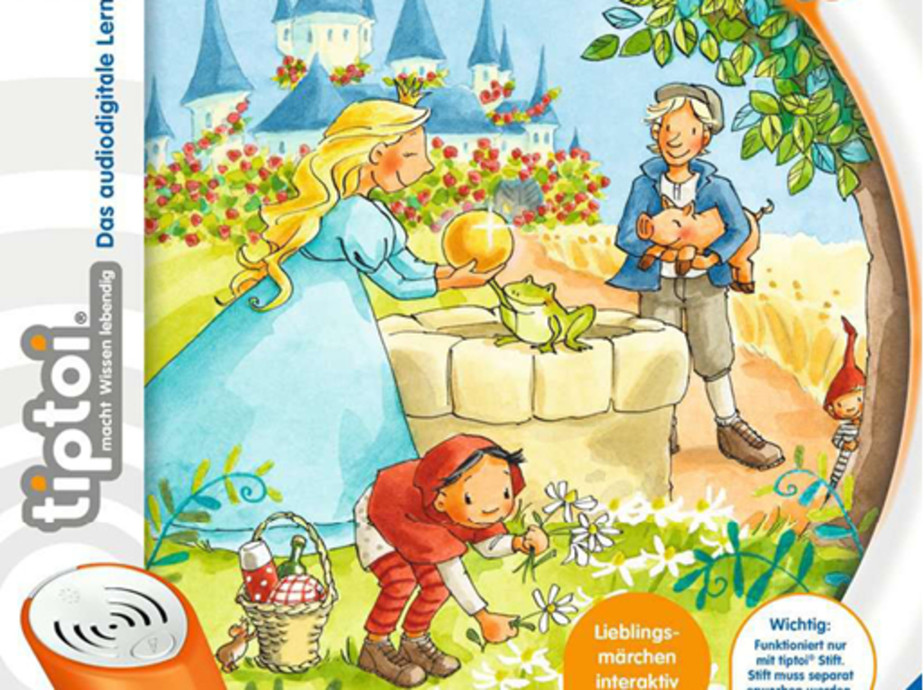 Ausschnitt vom Bildcover des Märchenbuches aus der TipToi Reihe