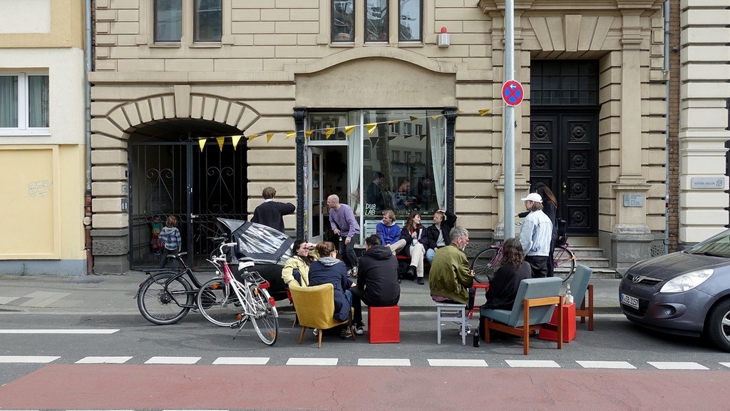 Der dublab Space am Hansaring