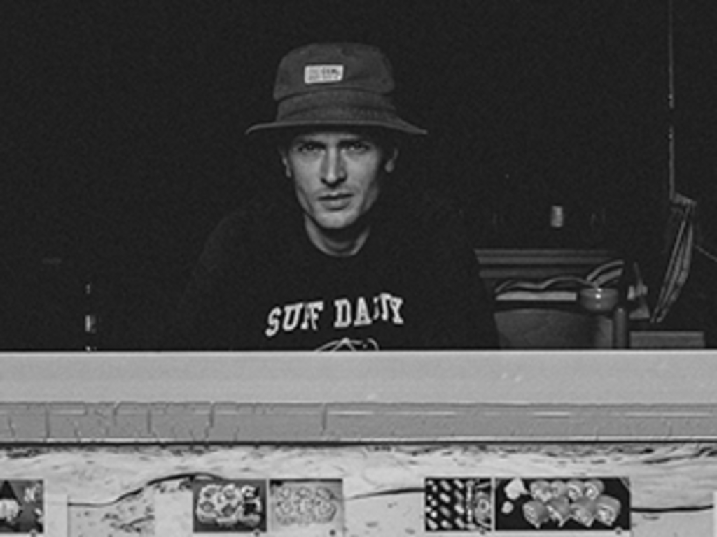 Foto von Twit One in Schwarz-Weiß