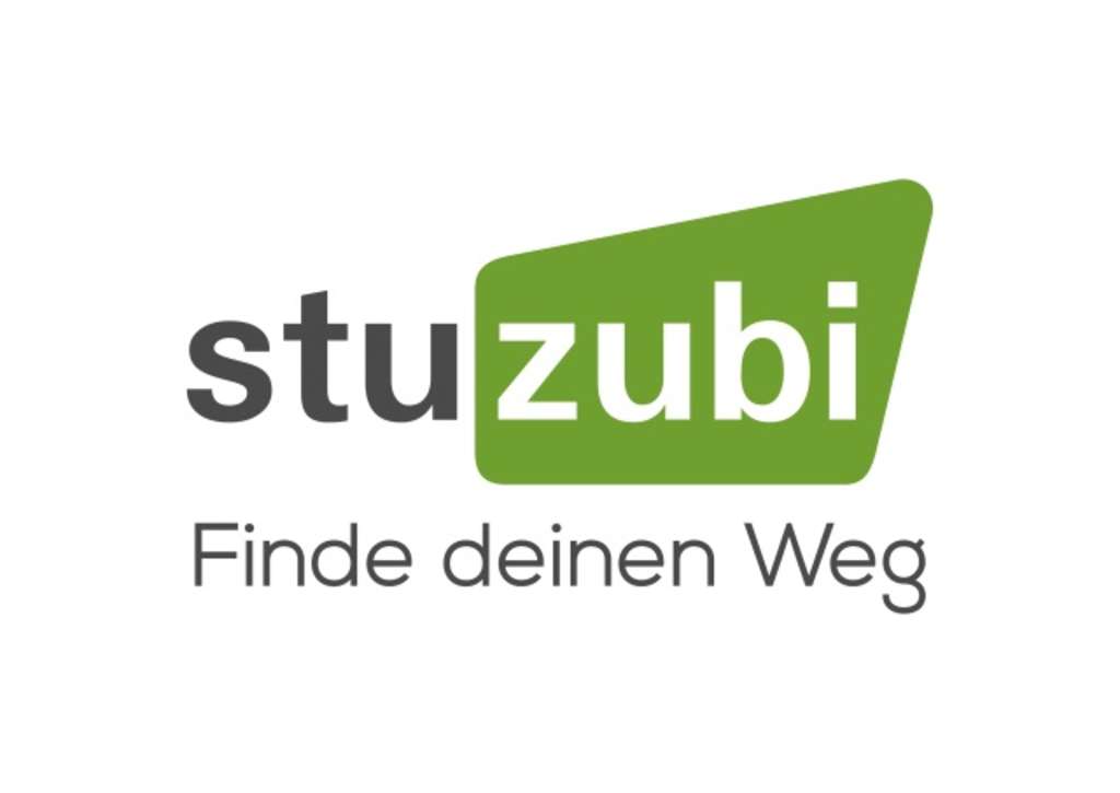 Logo der Stuzubi, Schriftzug Stuzubi Finde deinen Weg