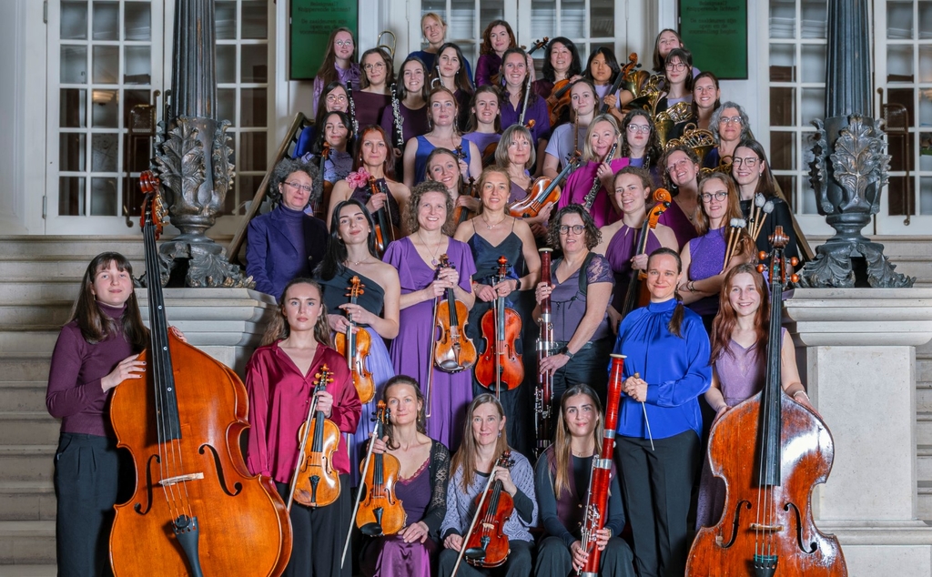 Foto von dem Frauenorchester Virago