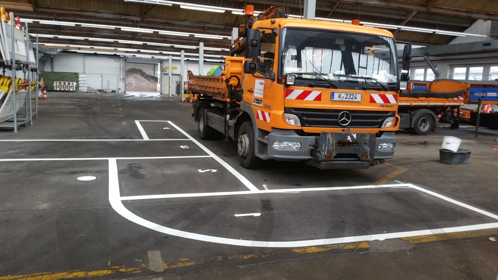 Lkw Bauhof Spiegeleinstellung