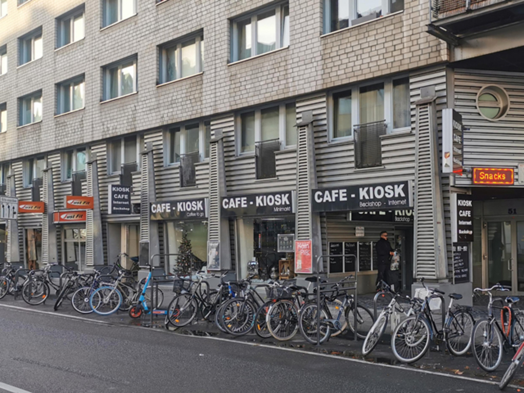 Fahrradabstellplätze an der Richard-Wagner-Straße