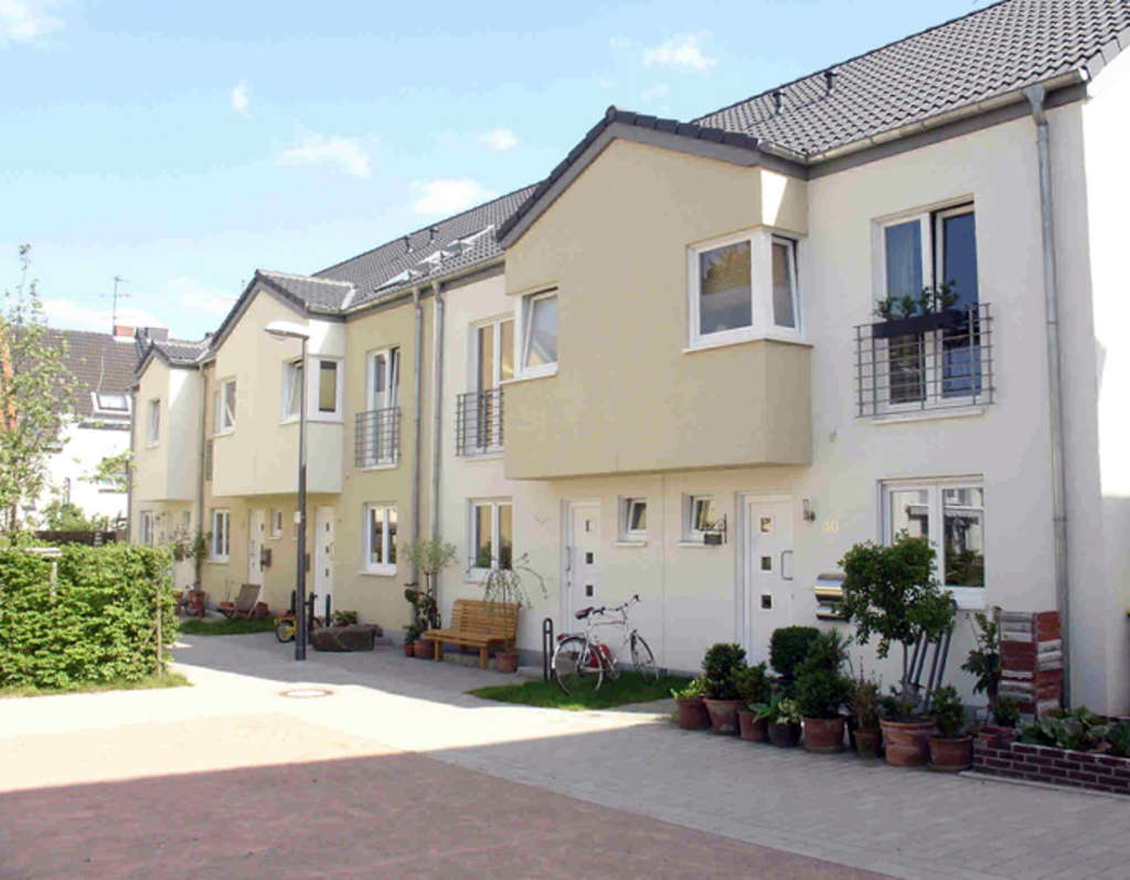 Einfamilienhaus in autofreier Siedlung