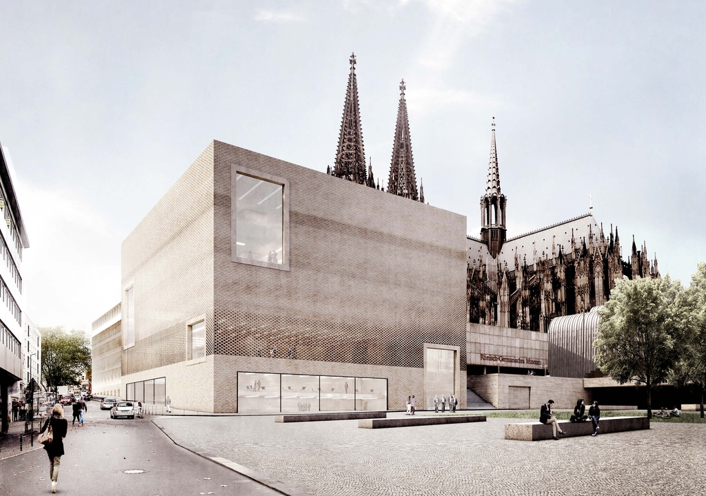 Entwurf des 1. Preisträgers, Büro Volker Staab, Berlin   2 