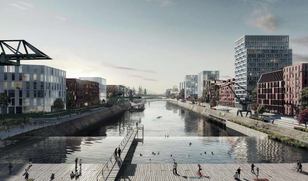 Deutzer Hafen-Hafenbassin