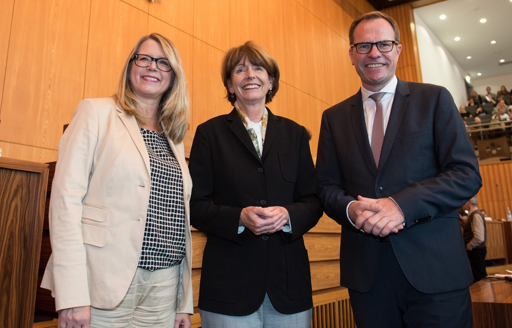 Andrea Blome, OB Reker, Dr. Keller